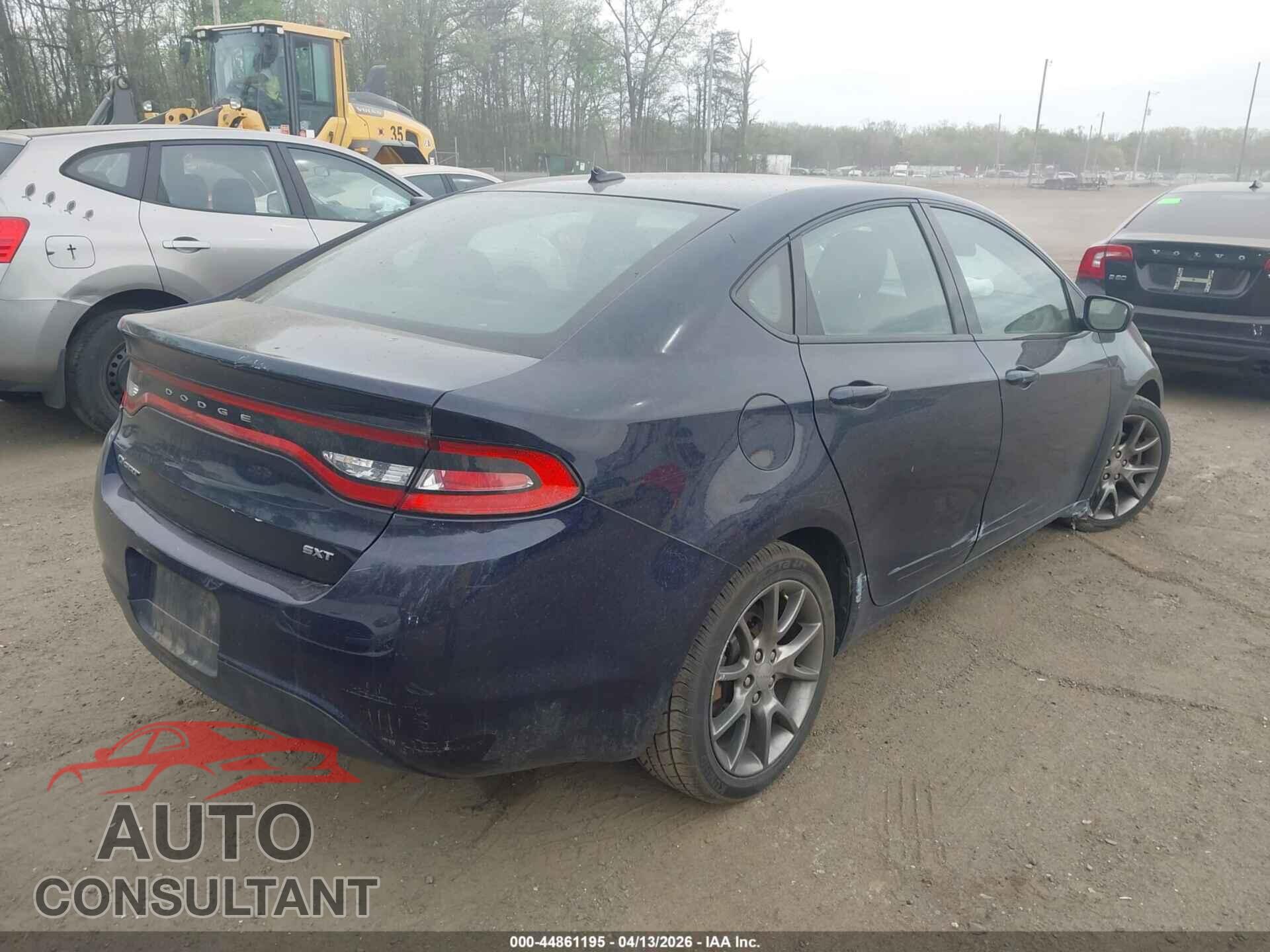 DODGE DART 2015 - 1C3CDFBB3FD140603