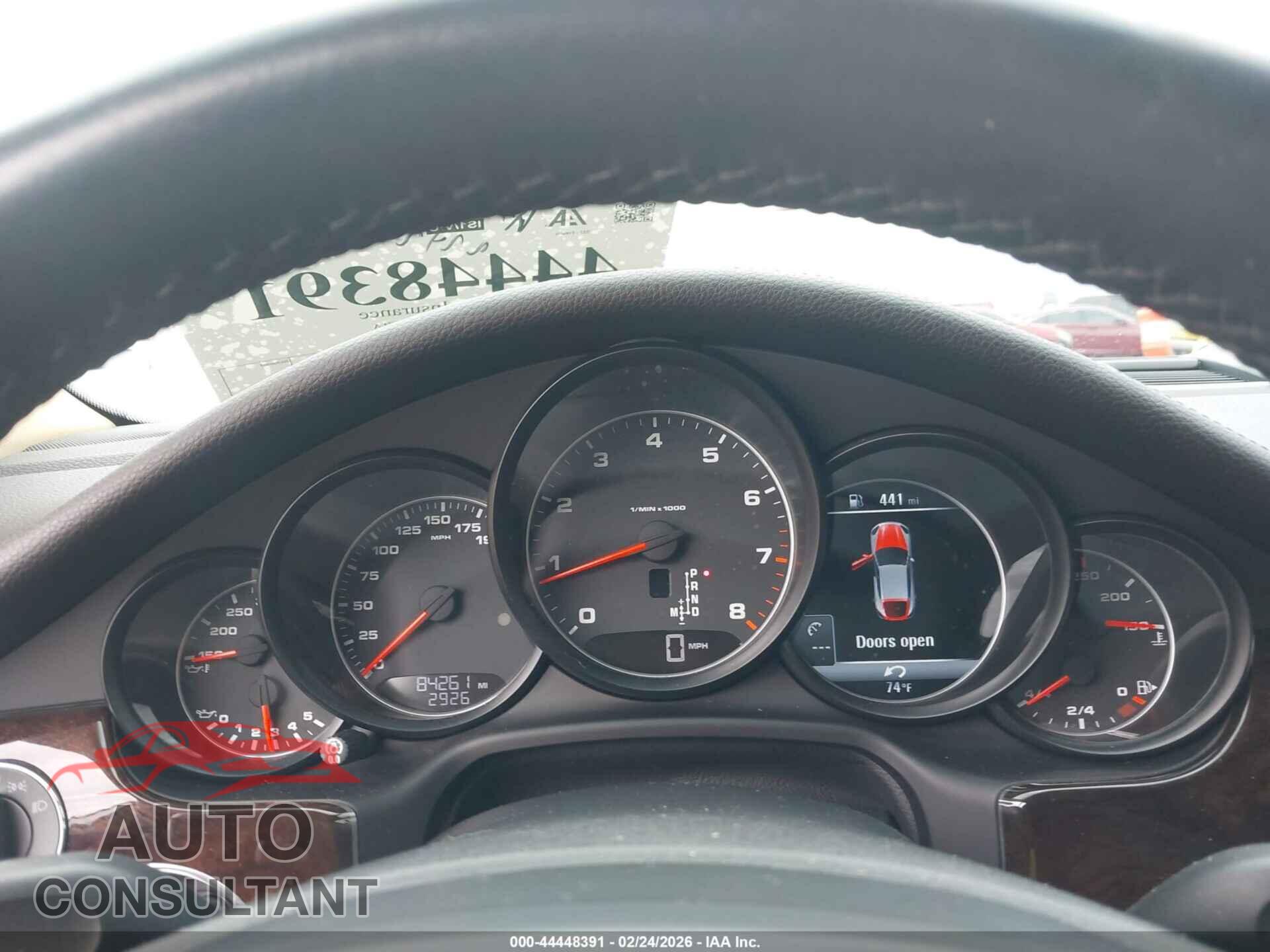 PORSCHE PANAMERA 2016 - WP0AA2A73GL001984