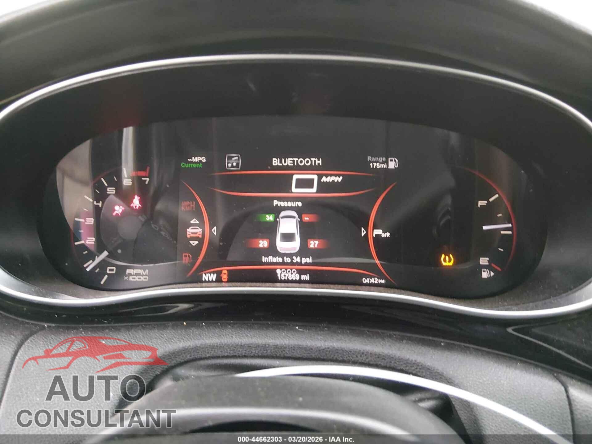 DODGE DART 2013 - 1C3CDFCA1DD247507