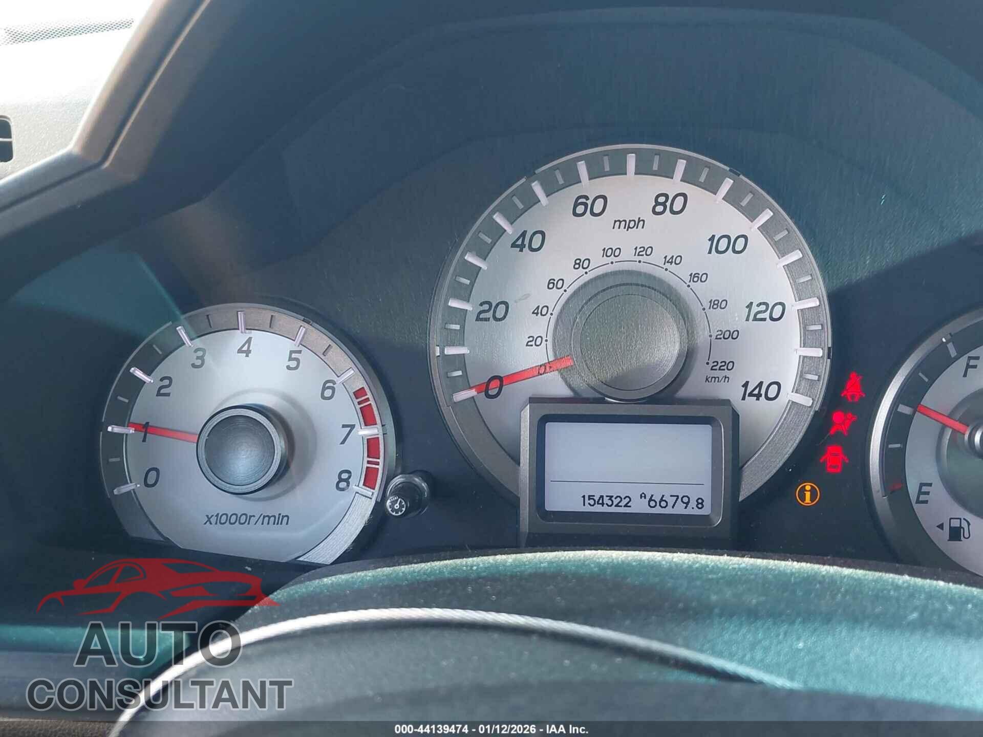 HONDA PILOT 2013 - 5FNYF3H99DB027467