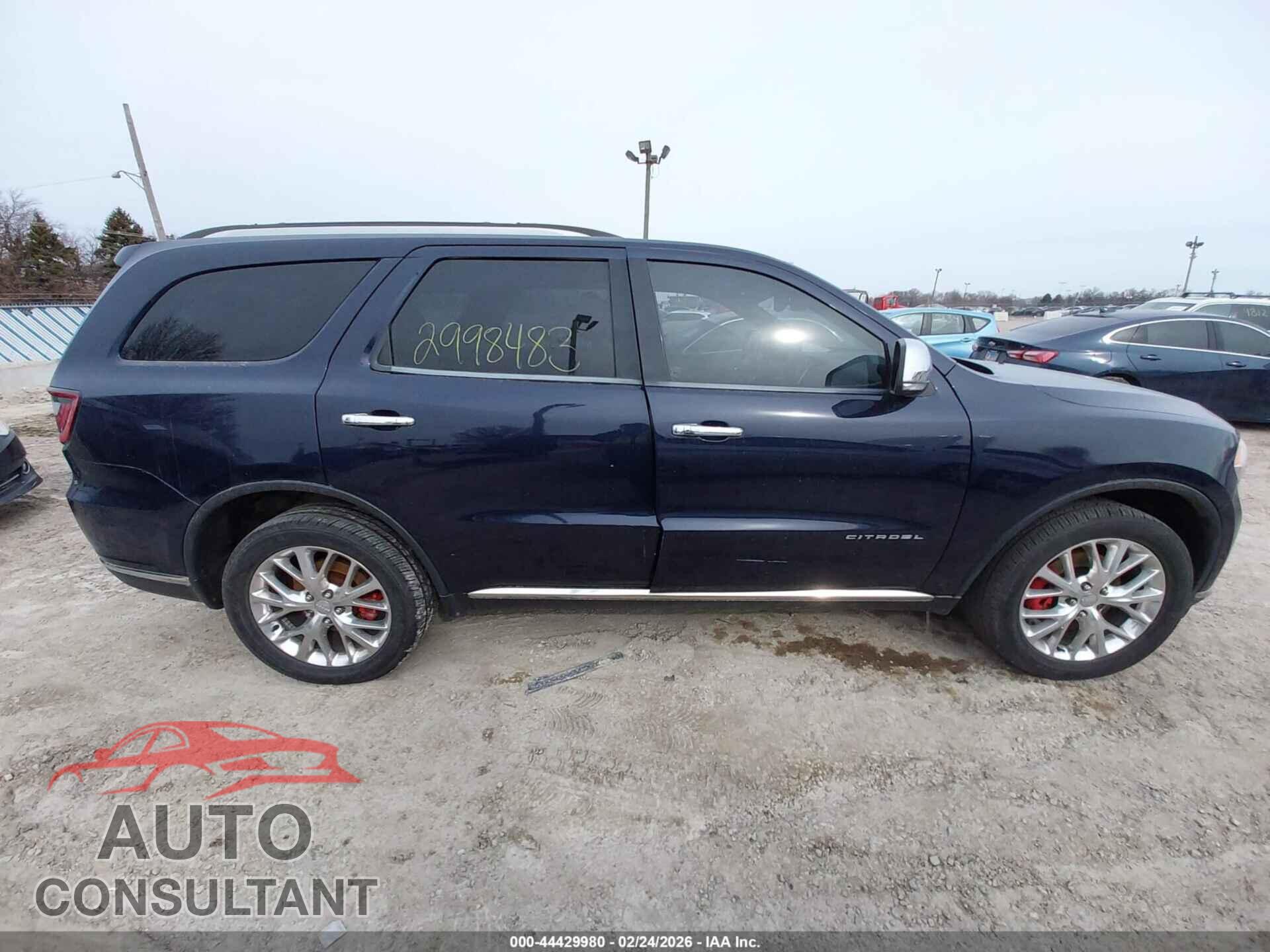 DODGE DURANGO 2014 - 1C4RDJEG9EC594374