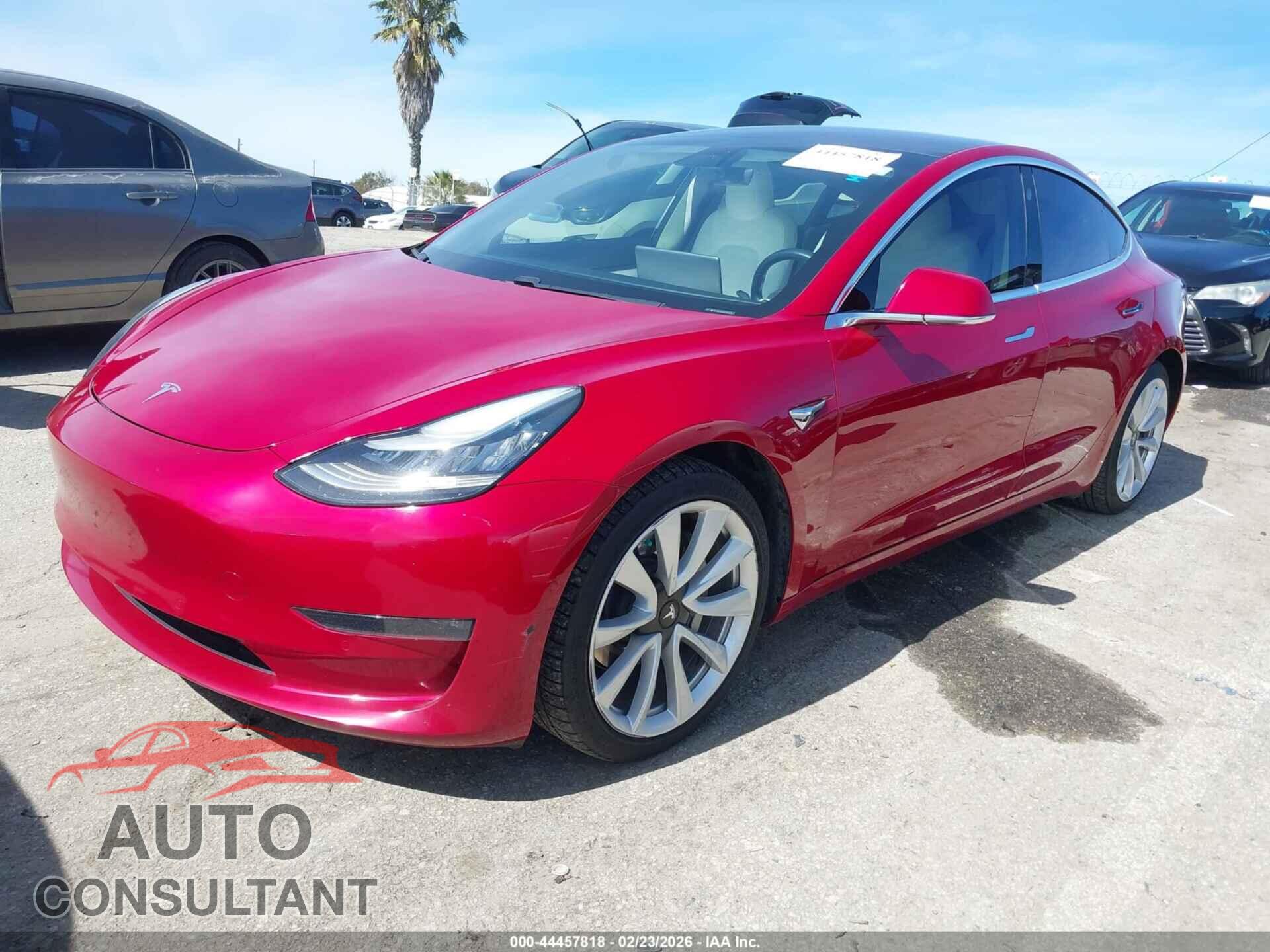TESLA MODEL 3 2018 - 5YJ3E1EB9JF097619