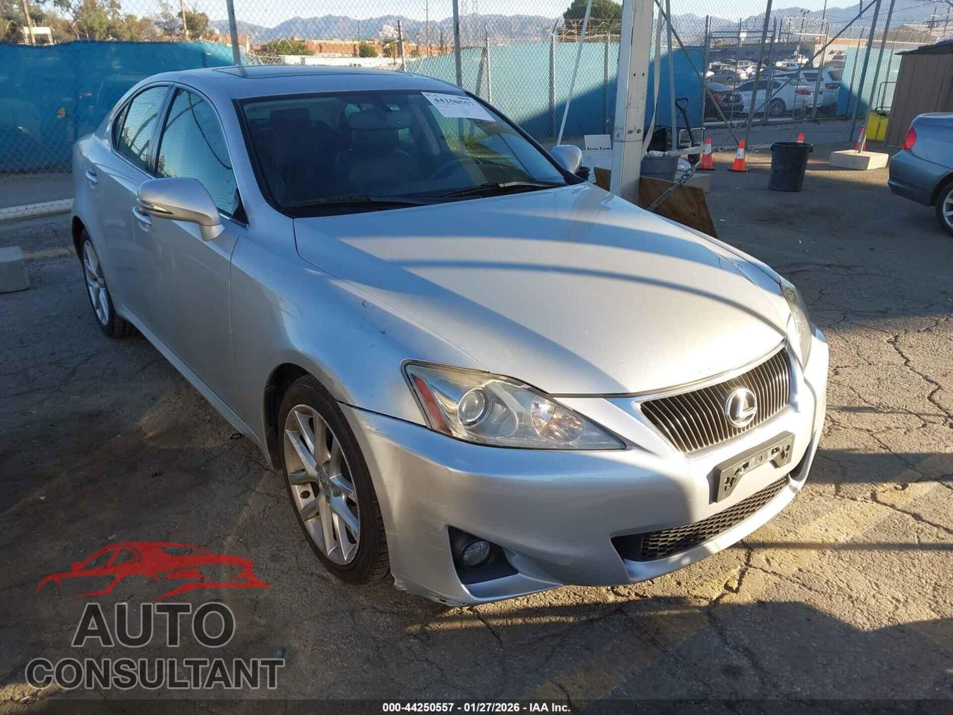 LEXUS IS 250 2013 - JTHBF5C28D5191420