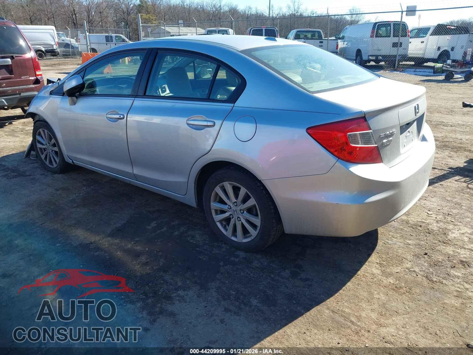 HONDA CIVIC 2012 - 19XFB2F96CE322871