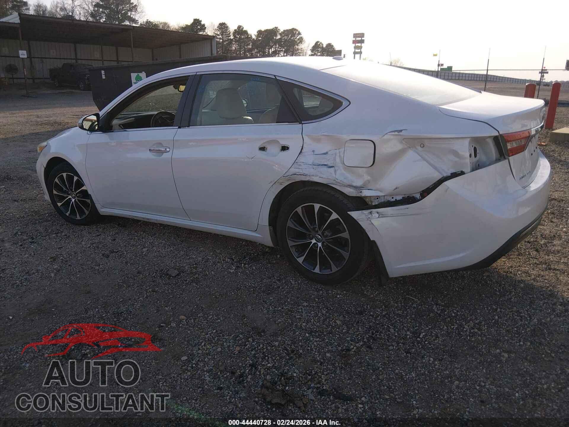 TOYOTA AVALON 2017 - 4T1BK1EB3HU263473