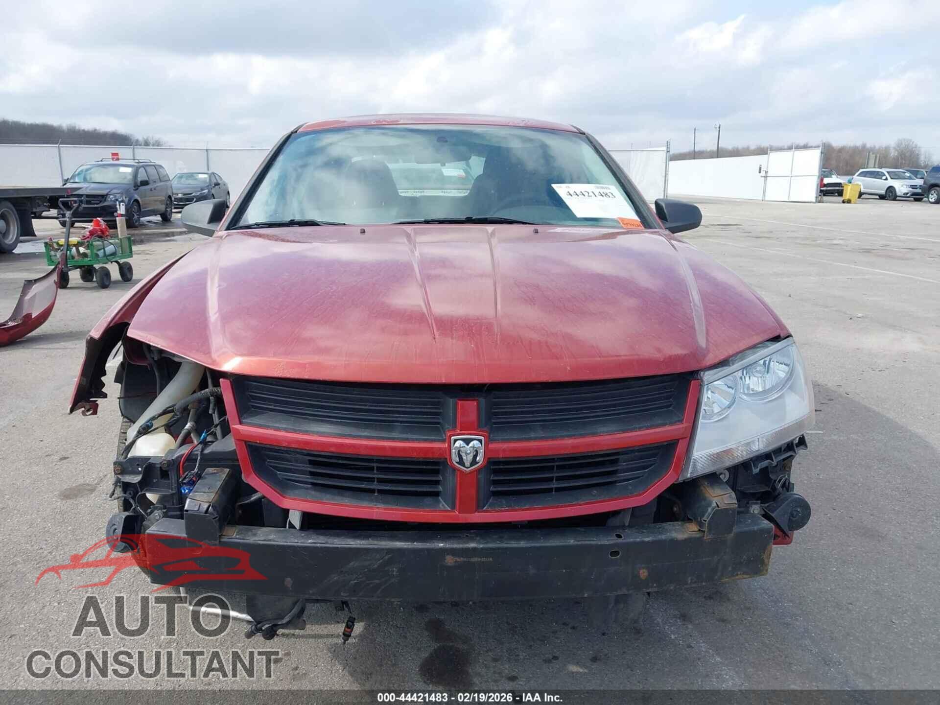 DODGE AVENGER 2010 - 1B3CC4FB6AN198903