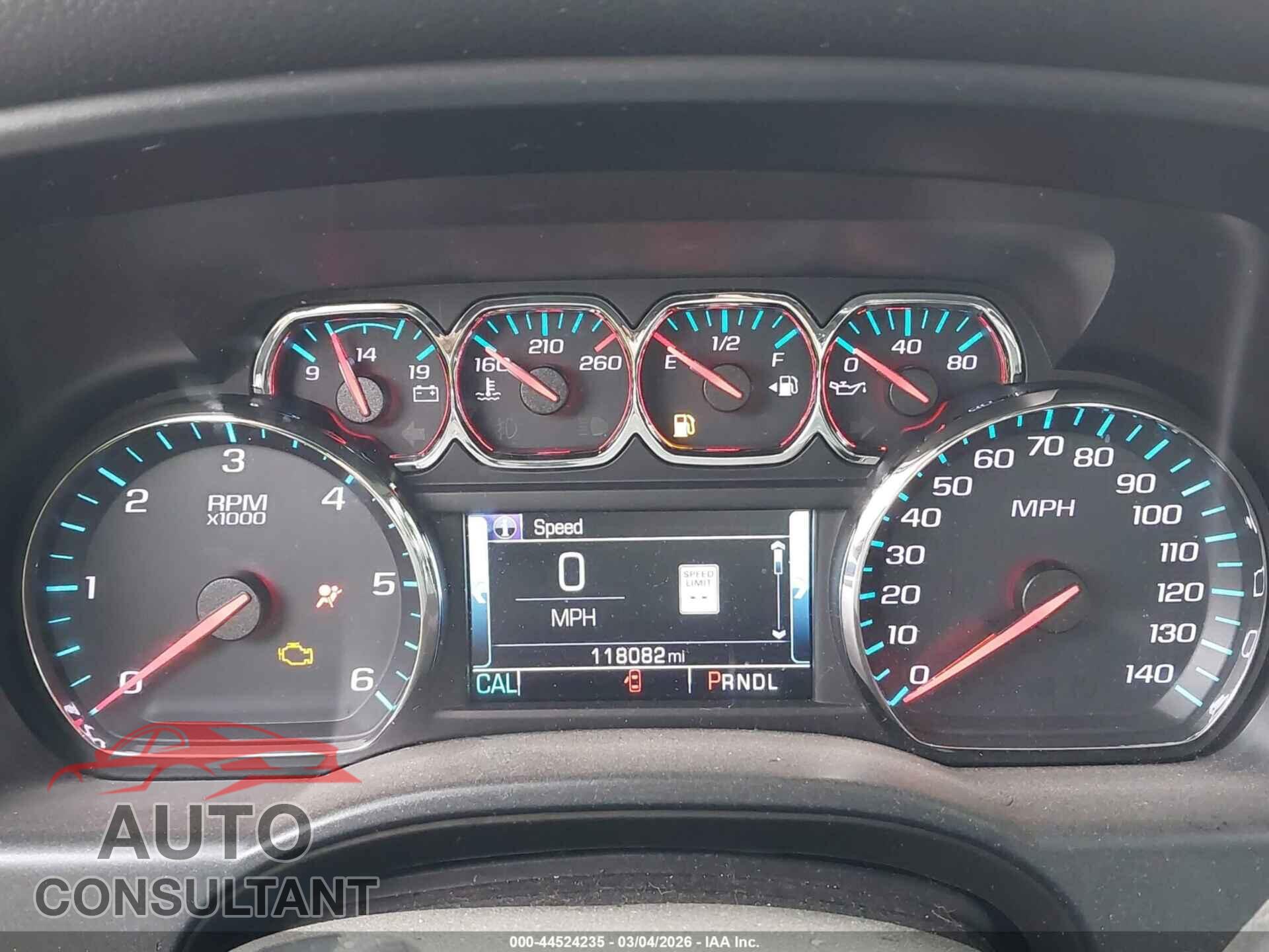 CHEVROLET SILVERADO 1500 2017 - 3GCUKSEC0HG368230