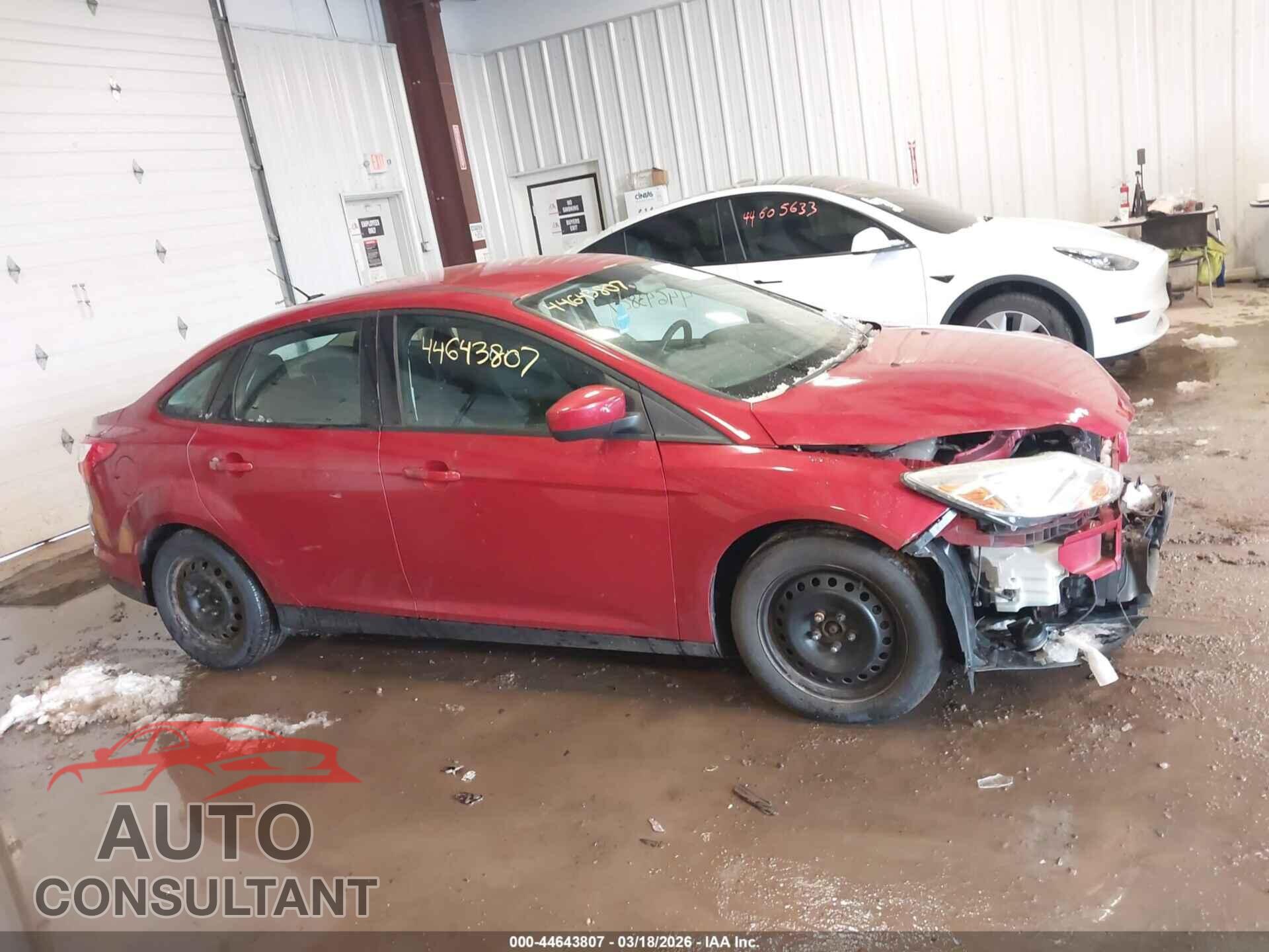 FORD FOCUS 2012 - 1FAHP3F20CL310070
