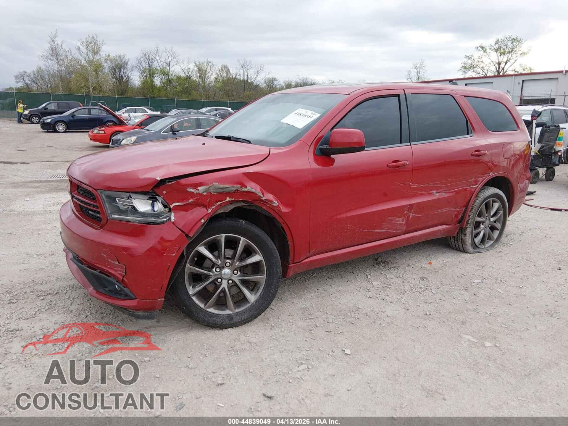 DODGE DURANGO 2014 - 1C4RDJAG9EC483863