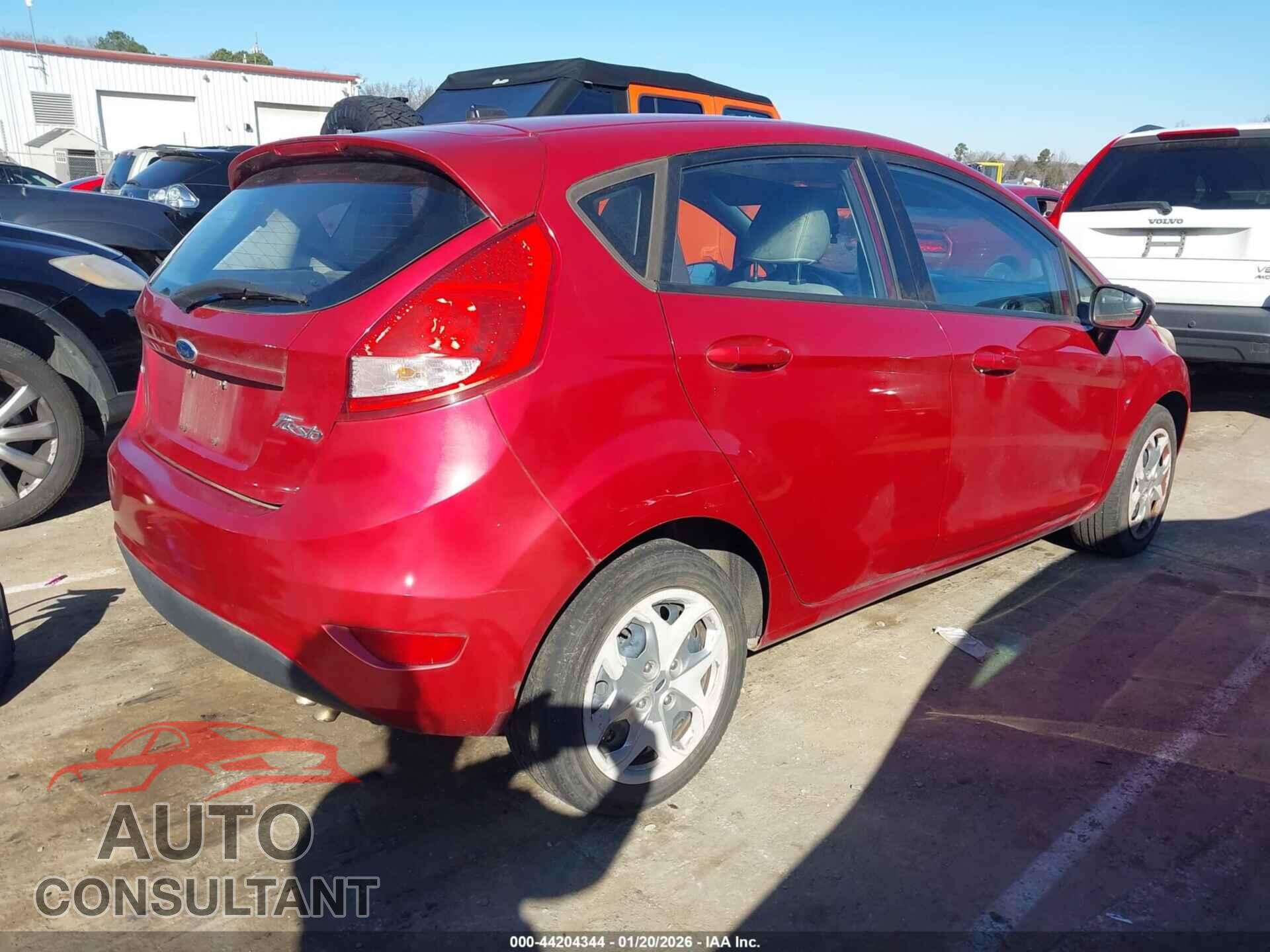 FORD FIESTA 2012 - 3FADP4EJ6CM160462