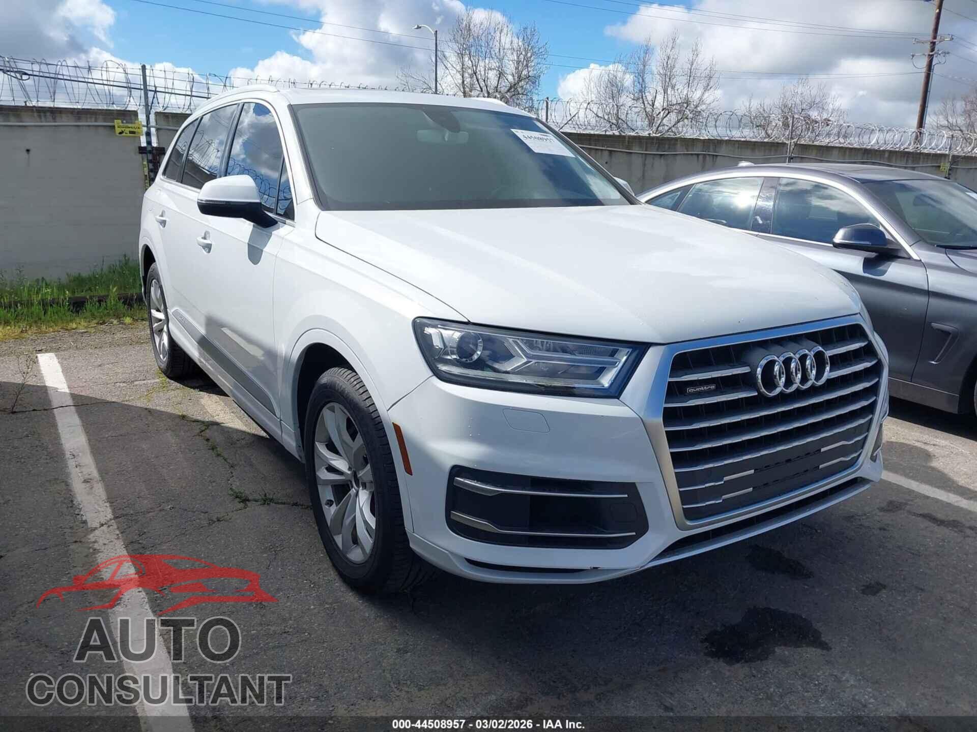 AUDI Q7 2017 - WA1AAAF76HD005245