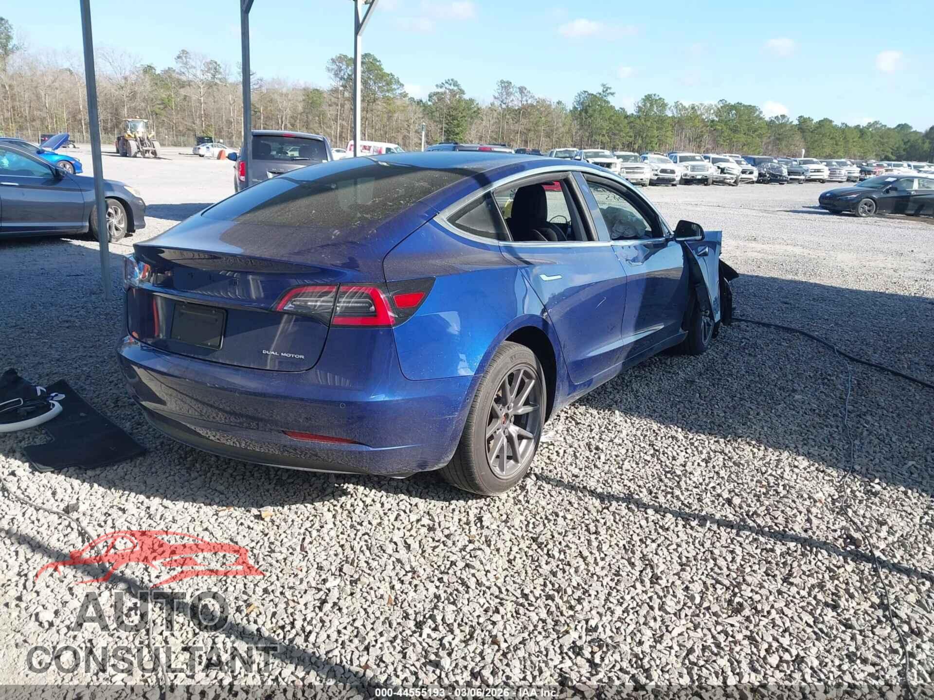 TESLA MODEL 3 2019 - 5YJ3E1EB7KF452689