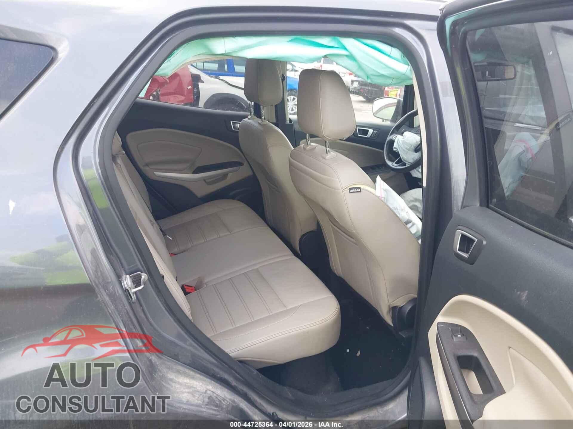 FORD ECOSPORT 2019 - MAJ6S3KL4KC296533