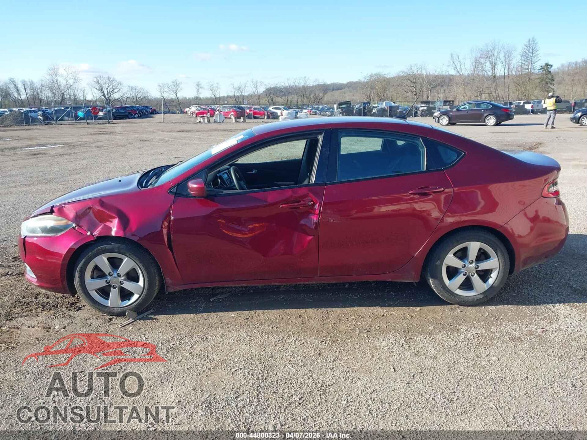 DODGE DART 2015 - 1C3CDFBB2FD374389