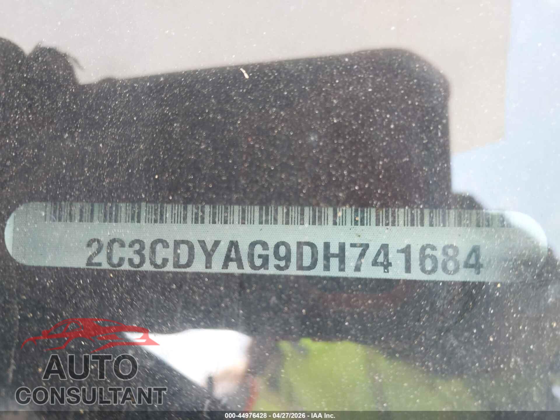 DODGE CHALLENGER 2013 - 2C3CDYAG9DH741684