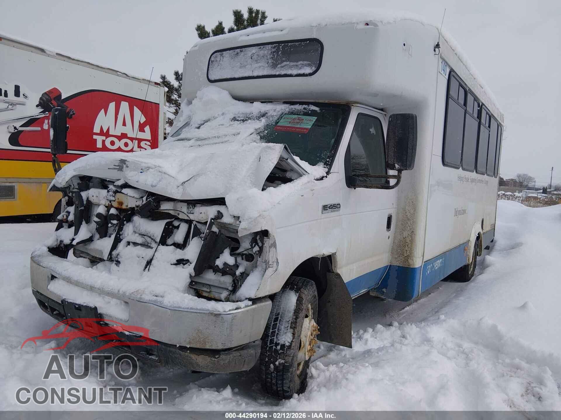 FORD E-450 CUTAWAY 2018 - 1FDFE4FS3JDC37860