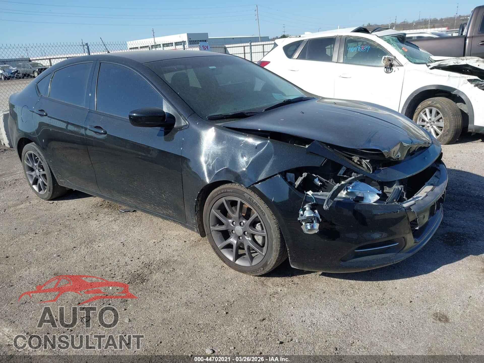 DODGE DART 2016 - 1C3CDFAAXGD607302