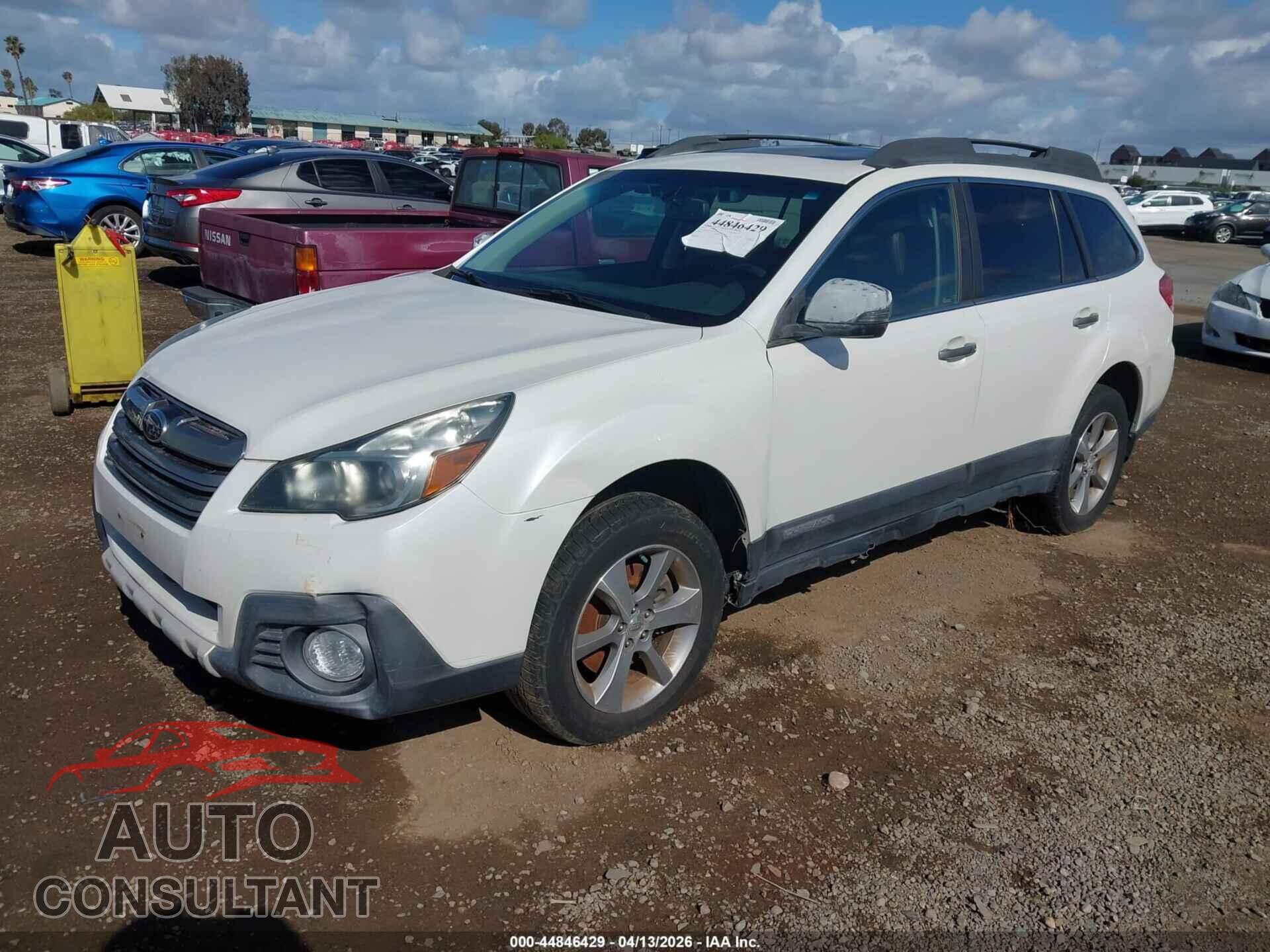 SUBARU OUTBACK 2014 - 4S4BRDPC6E2256110