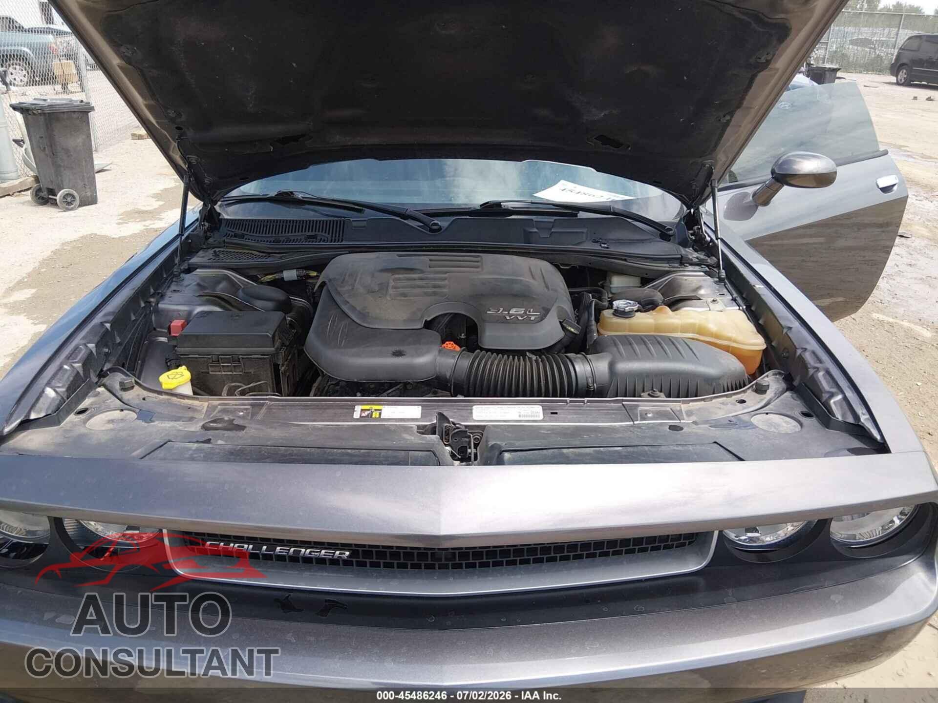 DODGE CHALLENGER 2014 - 2C3CDYAG3EH224690
