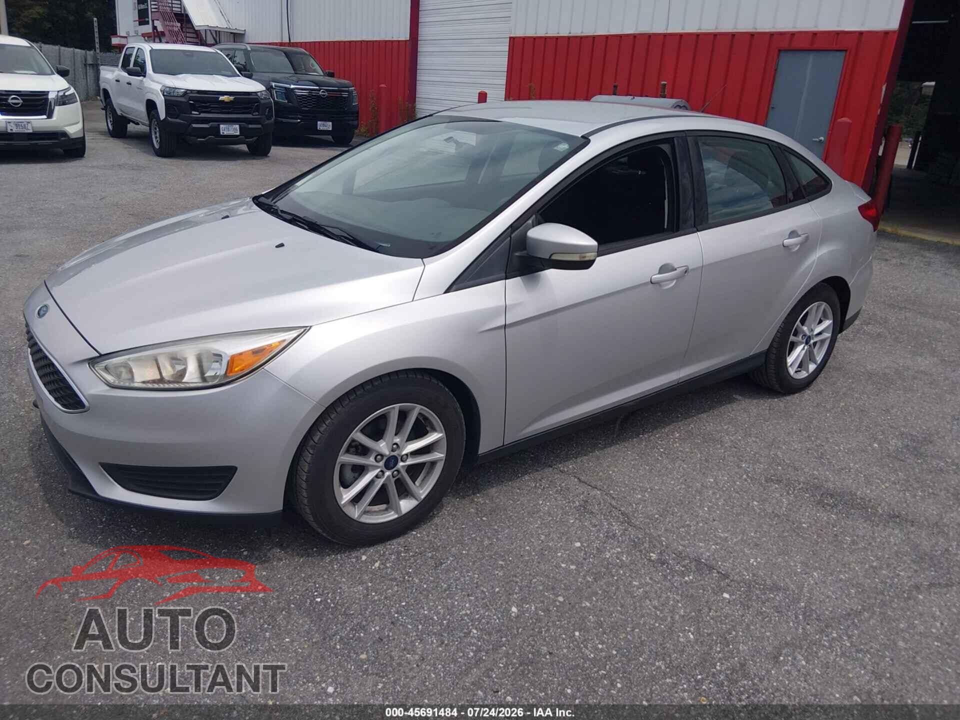 FORD FOCUS 2017 - 1FADP3F23HL300672
