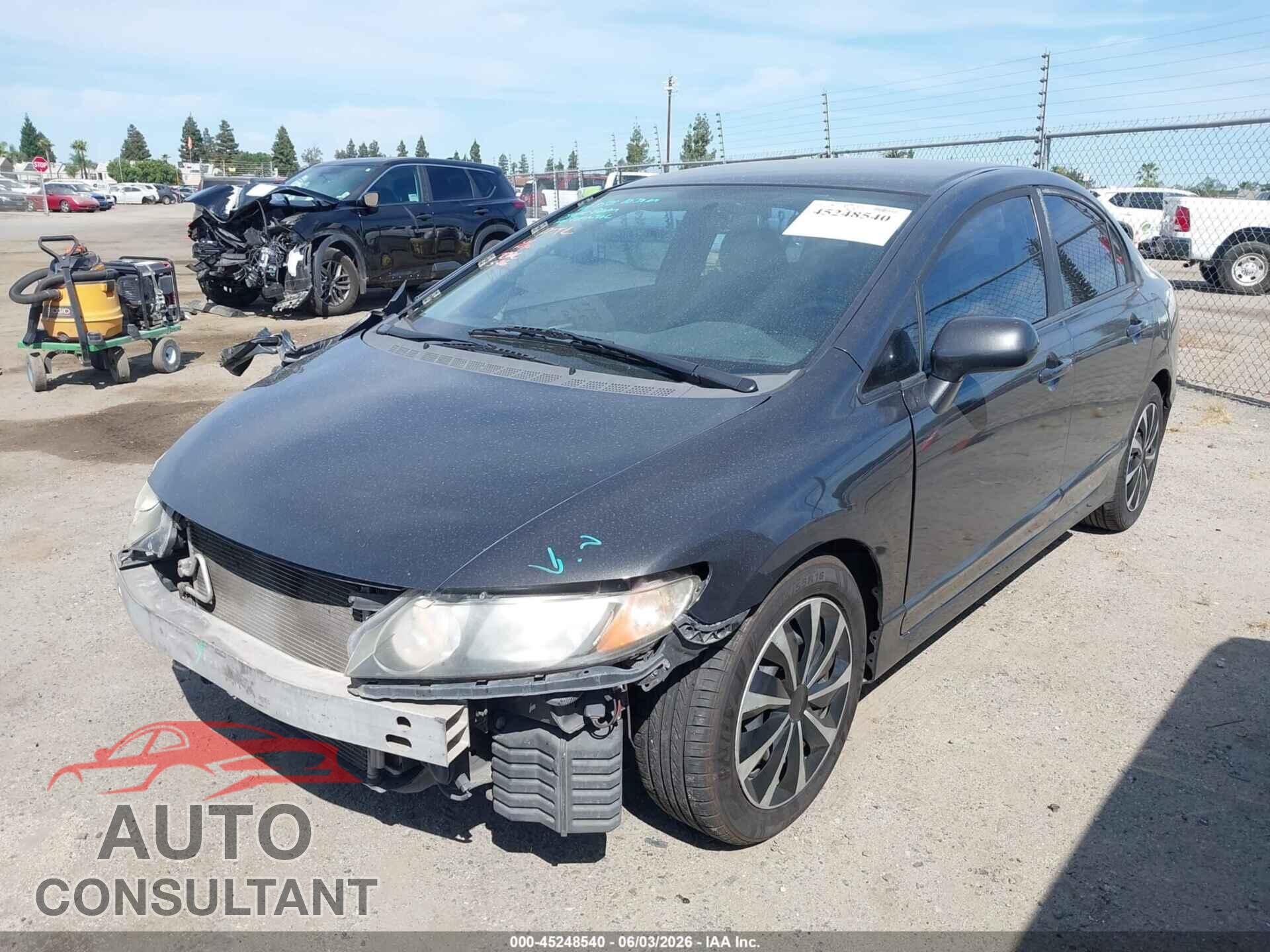 HONDA CIVIC 2010 - 19XFA1F5XAE021897