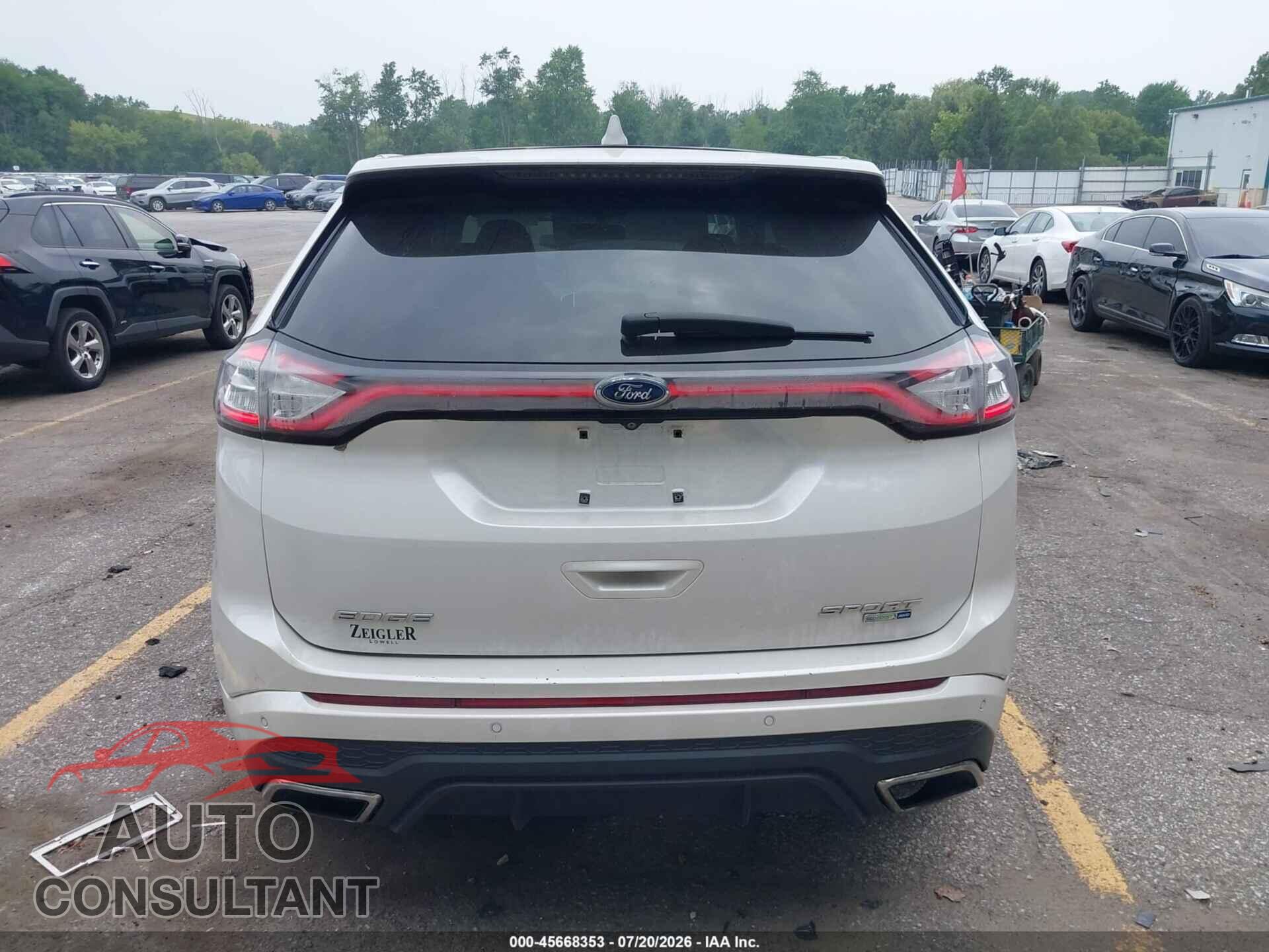 FORD EDGE 2015 - 2FMTK4AP1FBB01237