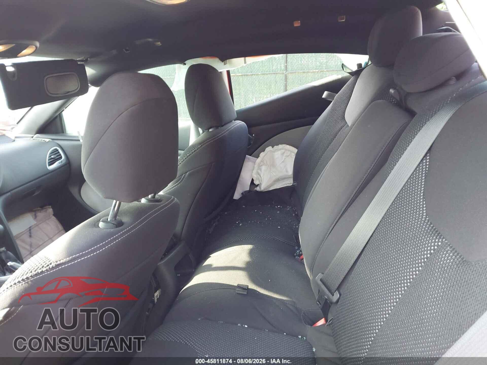 DODGE DART 2015 - 1C3CDFBB4FD228043