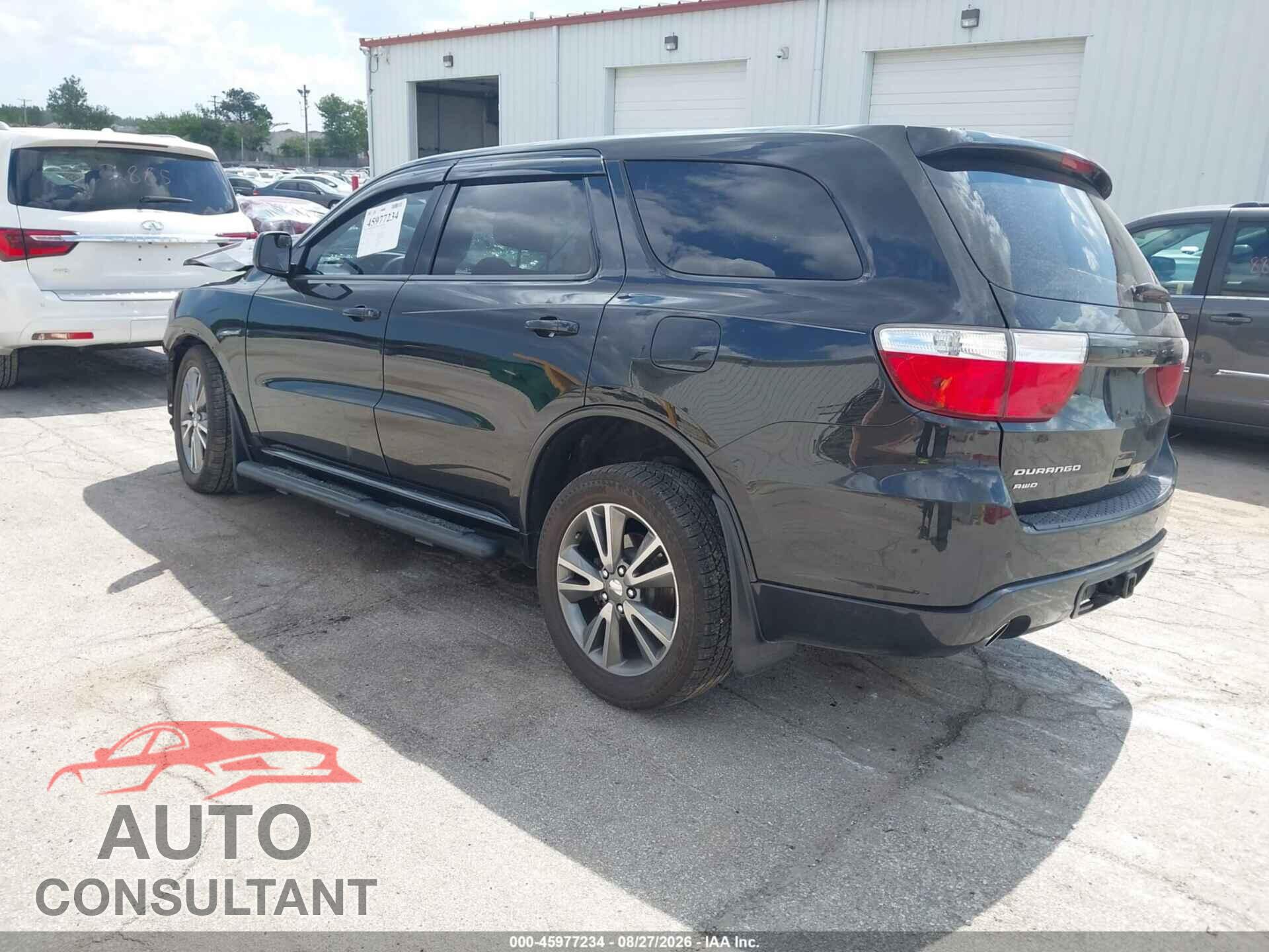 DODGE DURANGO 2013 - 1C4RDJAG1DC697227
