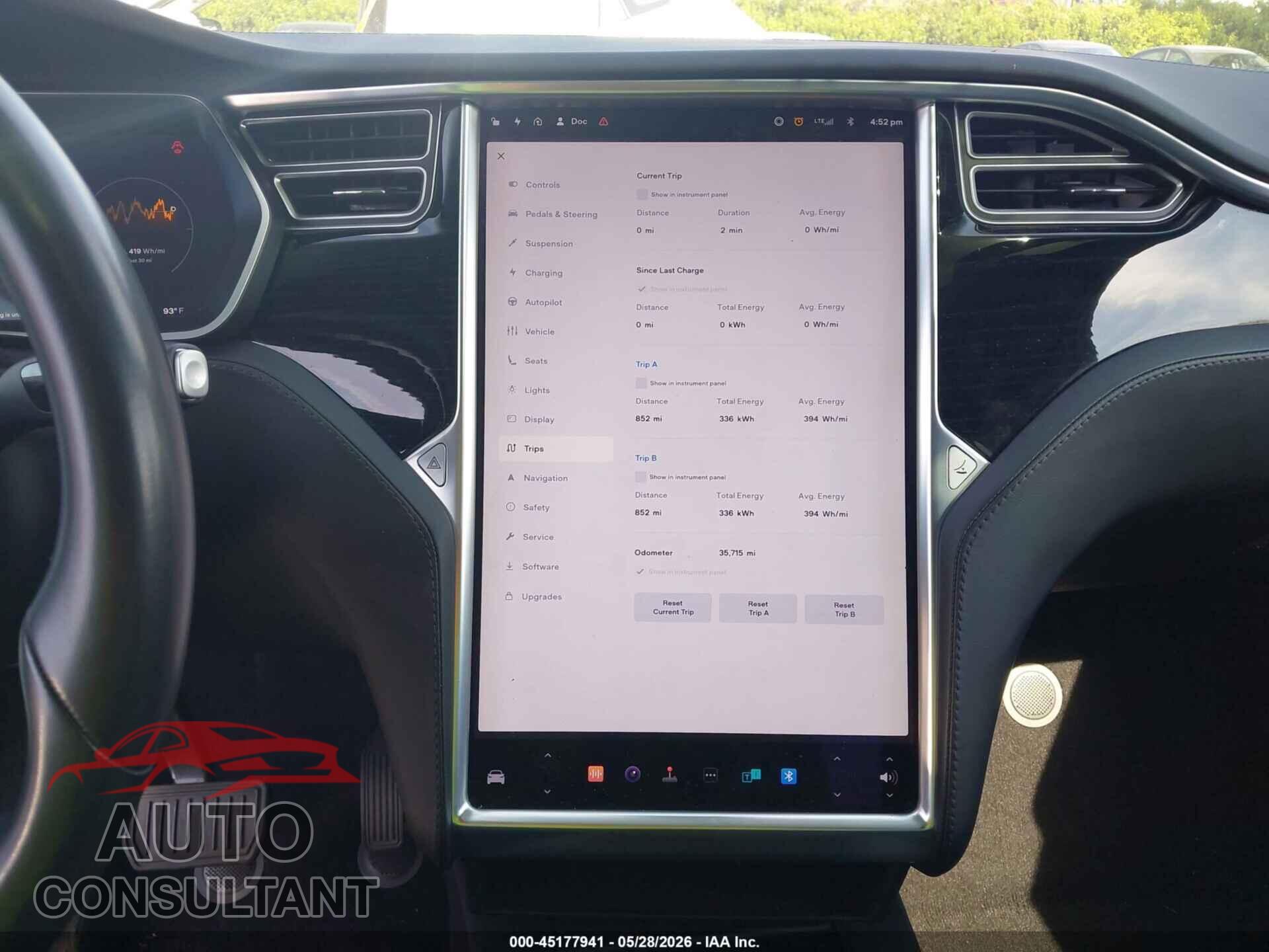 TESLA MODEL X 2017 - 5YJXCBE20HF069960