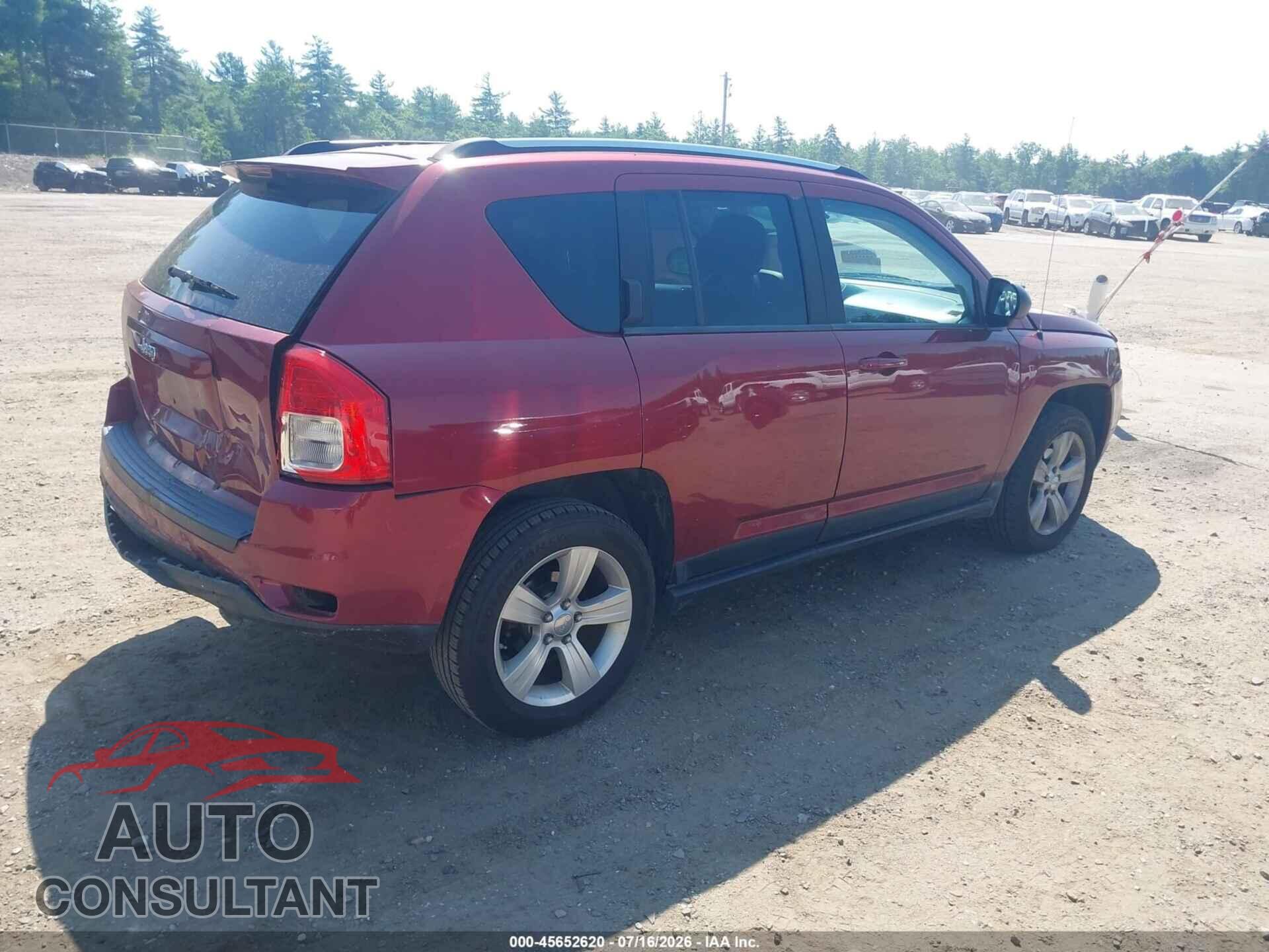 JEEP COMPASS 2012 - 1C4NJDBB2CD587839