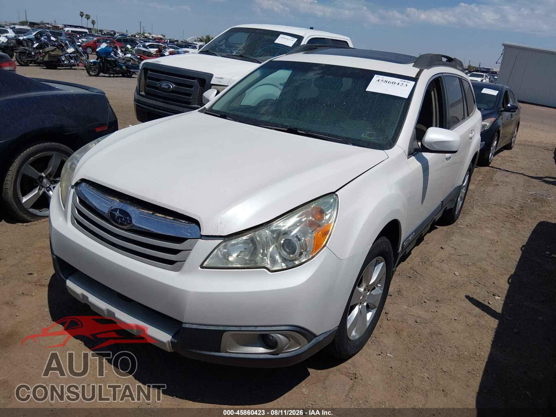 SUBARU OUTBACK 2011 - 4S4BRBKC8B3398055