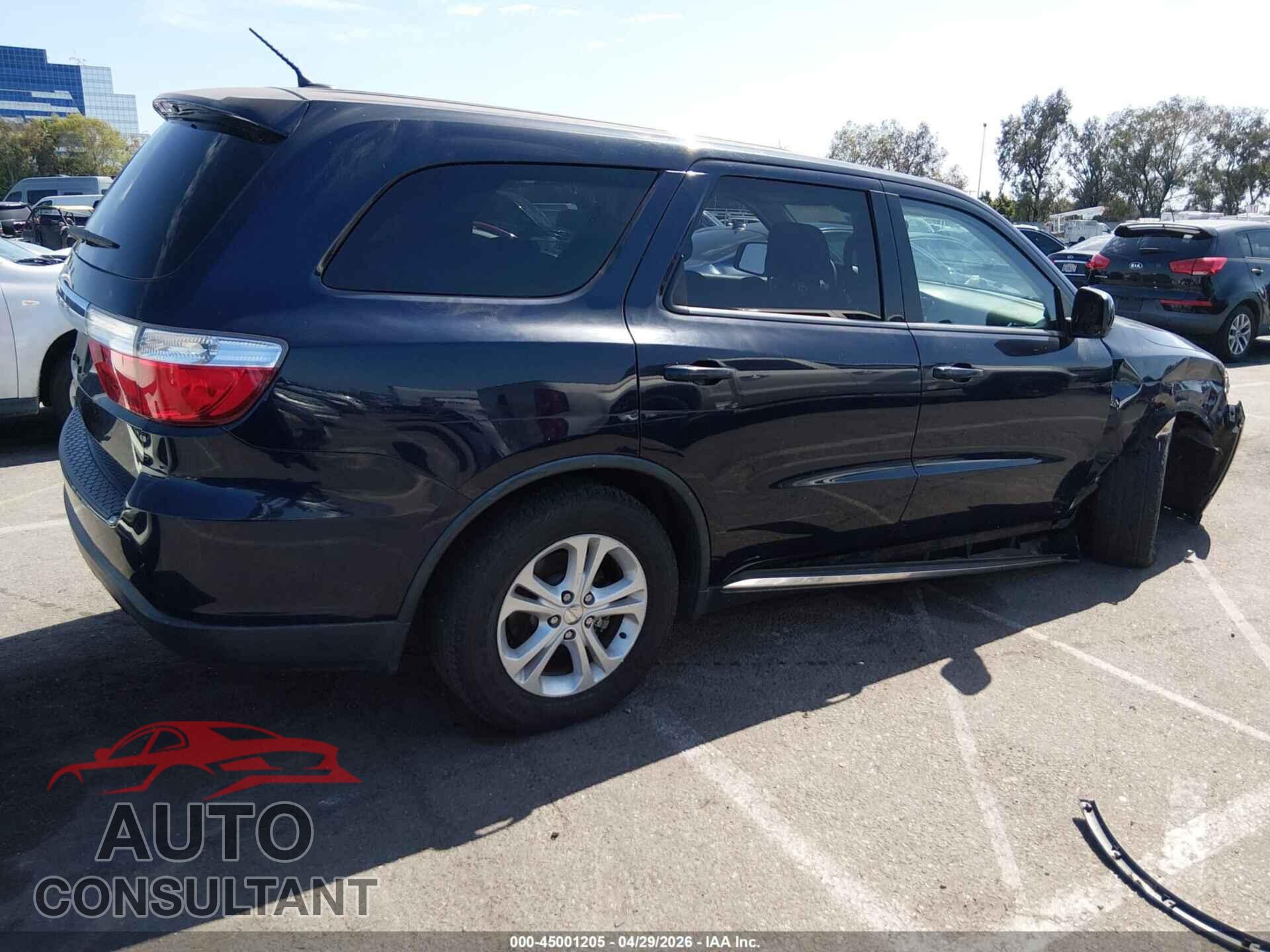 DODGE DURANGO 2013 - 1C4RDHAGXDC678197