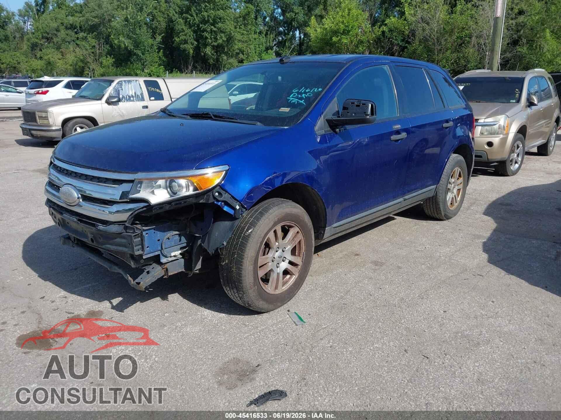 FORD EDGE 2013 - 2FMDK3GC0DBA13120