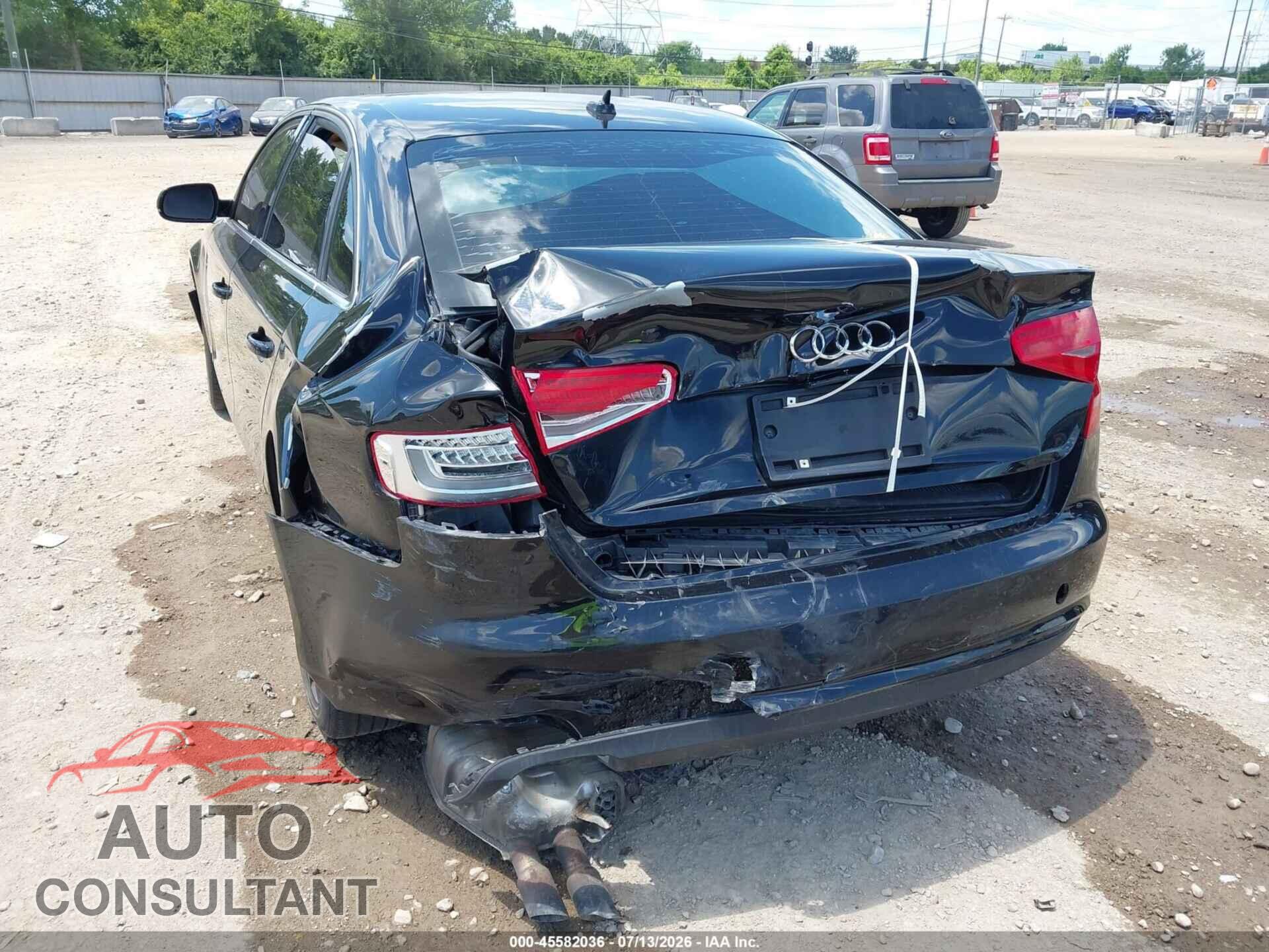 AUDI A4 2013 - WAUDFAFL3DN049366