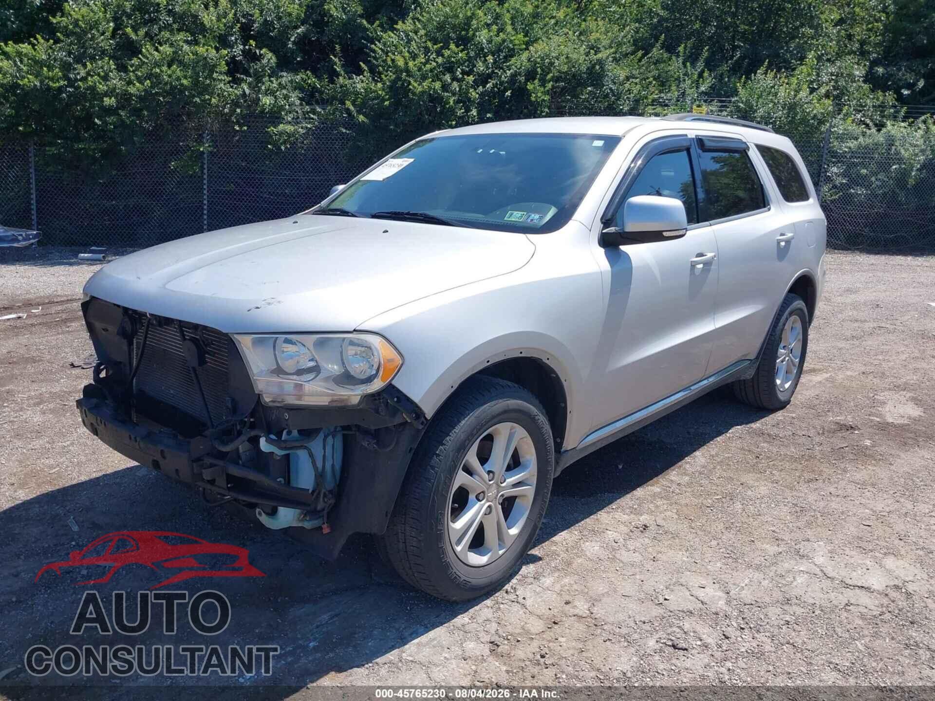 DODGE DURANGO 2011 - 1D4RE4GG2BC732377