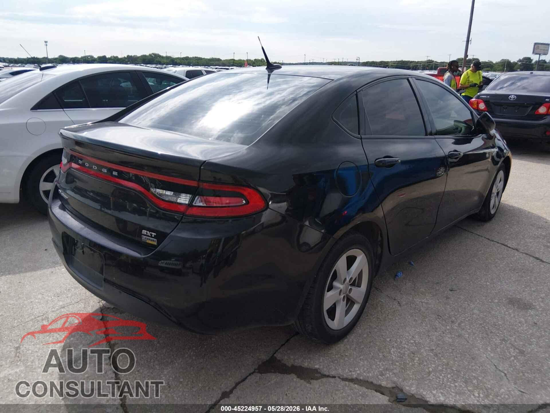 DODGE DART 2016 - 1C3CDFBA9GD660281