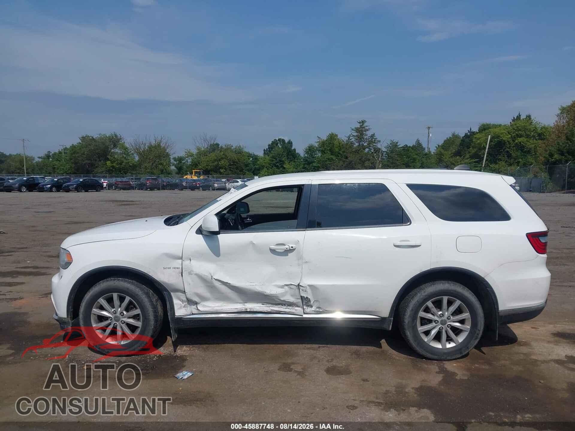 DODGE DURANGO 2015 - 1C4RDJAG7FC874074