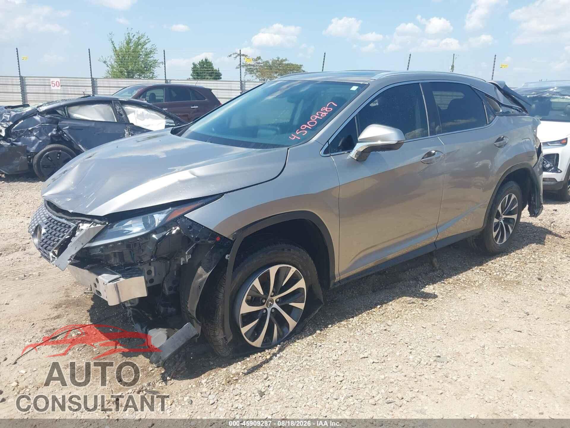 LEXUS RX 350 2020 - 2T2HZMDA8LC253396