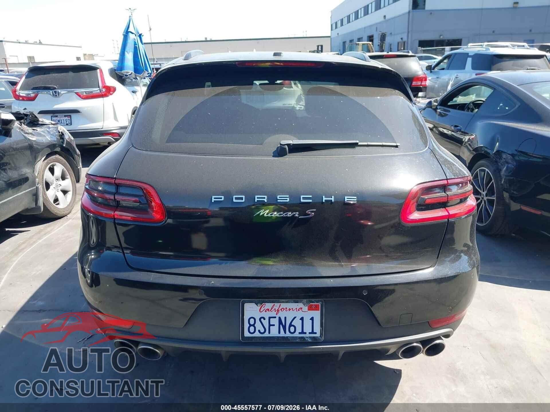 PORSCHE MACAN 2016 - WP1AB2A53GLB55735