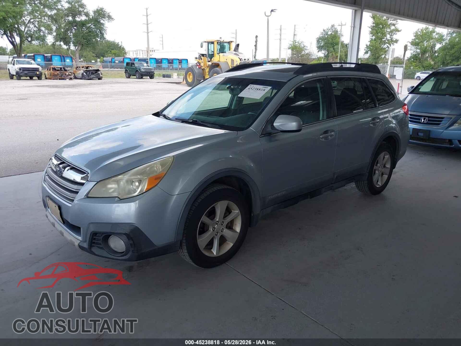 SUBARU OUTBACK 2013 - 4S4BRBKC6D3291881