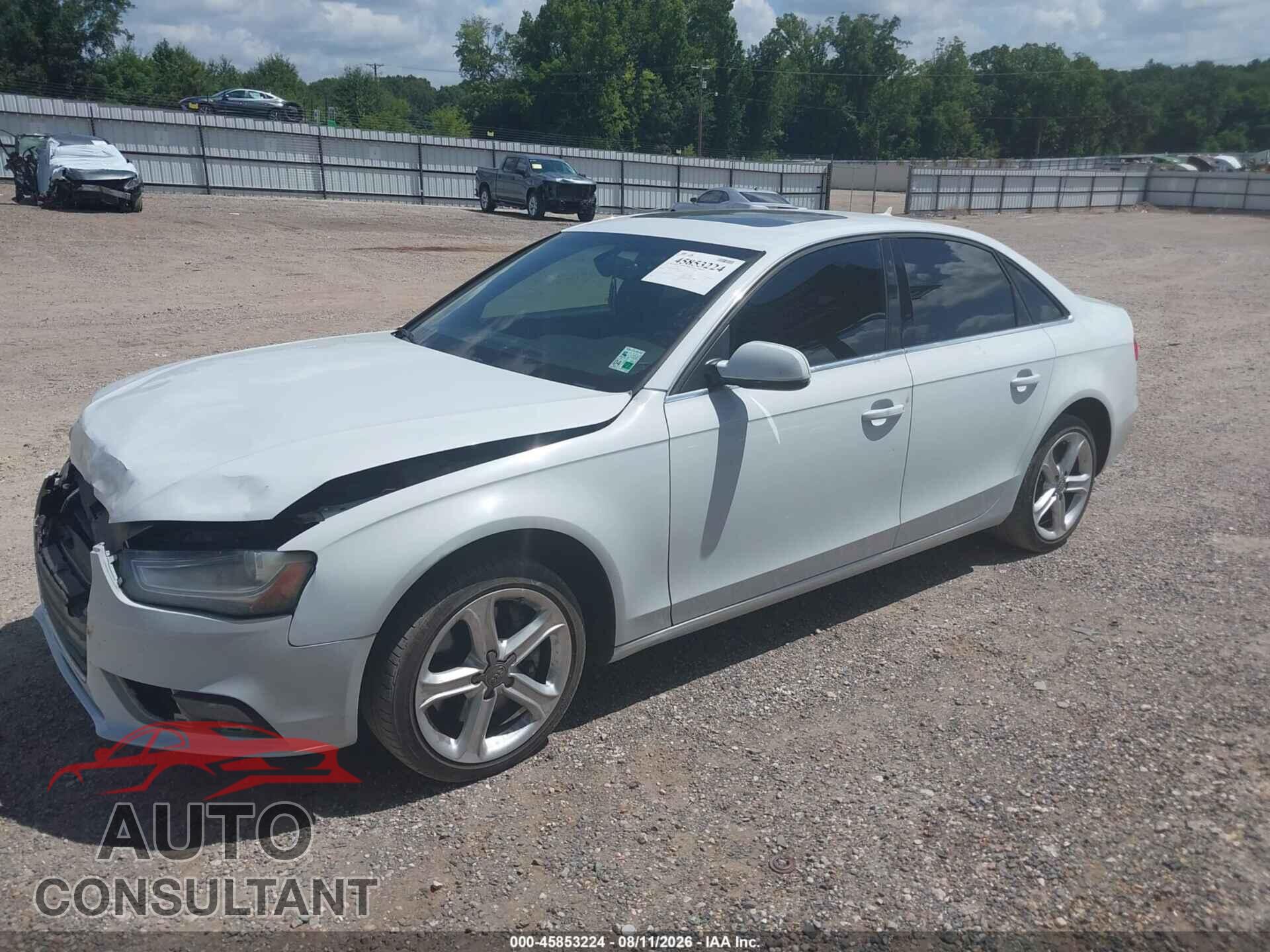 AUDI A4 2013 - WAUAFAFL9DN049827