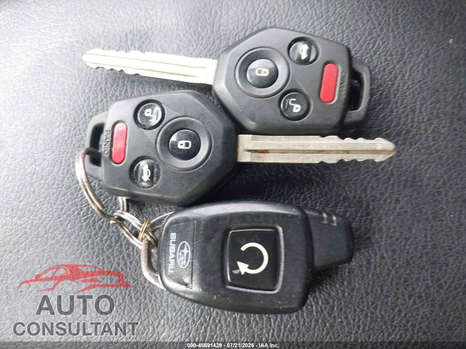 SUBARU FORESTER 2014 - JF2SJAEC0EH476807