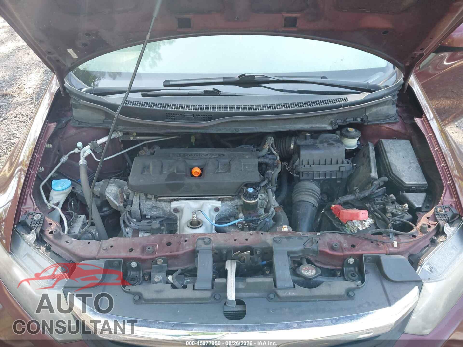 HONDA CIVIC 2012 - JHMFB2F57CS003603