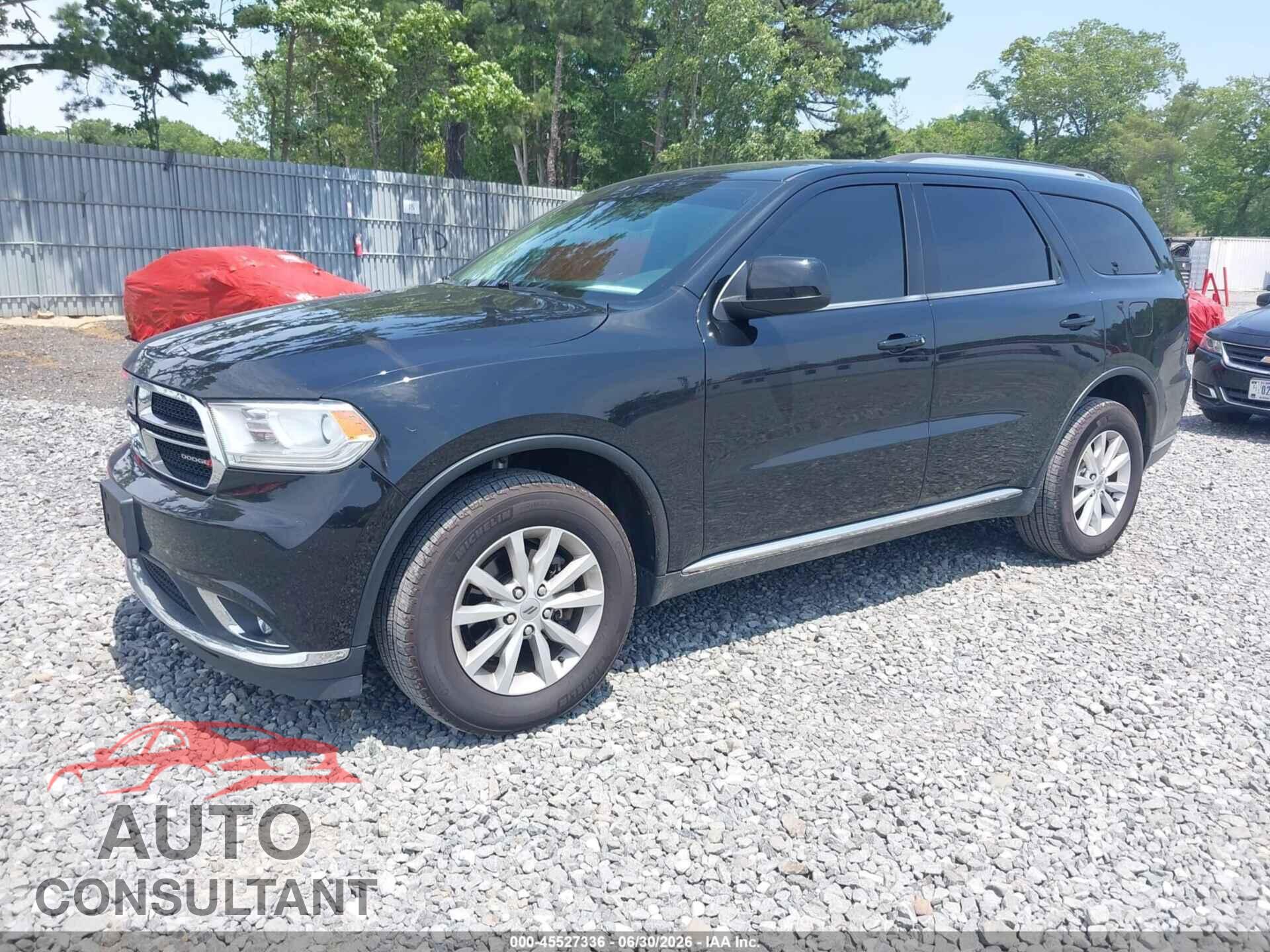 DODGE DURANGO 2019 - 1C4RDJAG8KC744461