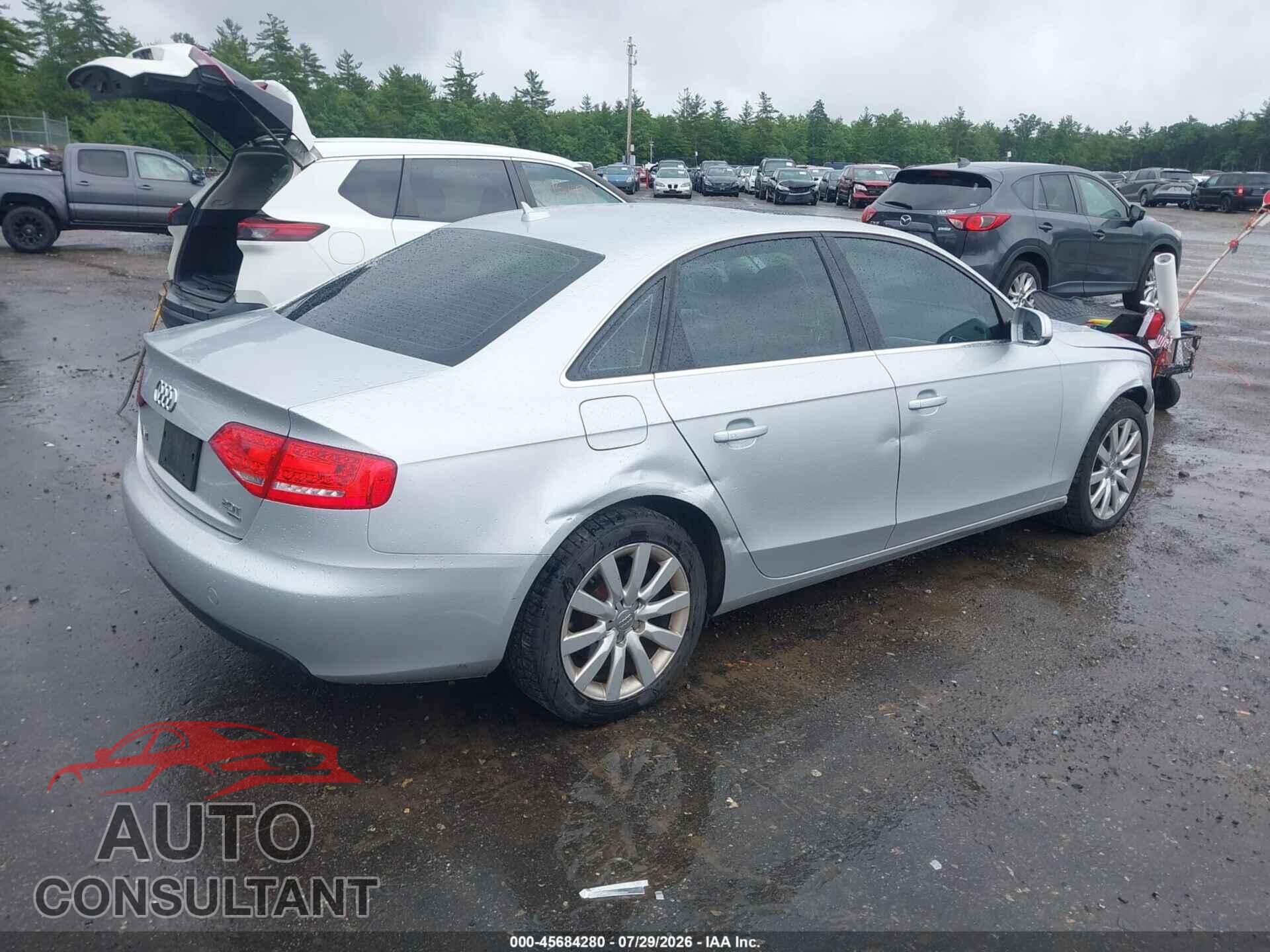 AUDI A4 2012 - WAUBFAFL3CA116416