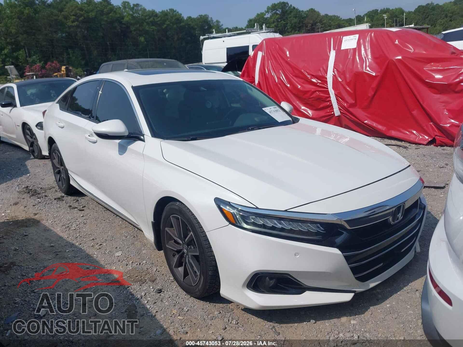 HONDA ACCORD 2021 - 1HGCV1F55MA117825