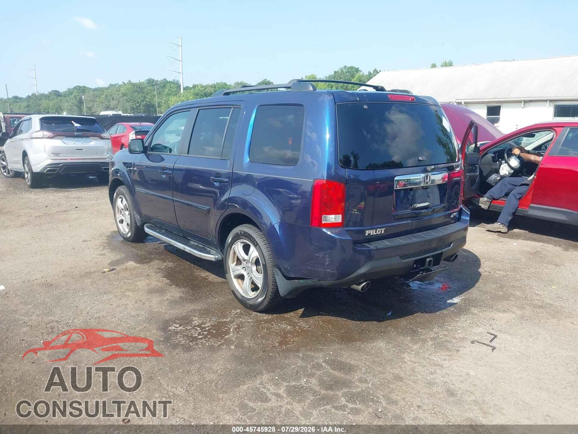 HONDA PILOT 2014 - 5FNYF4H75EB043784