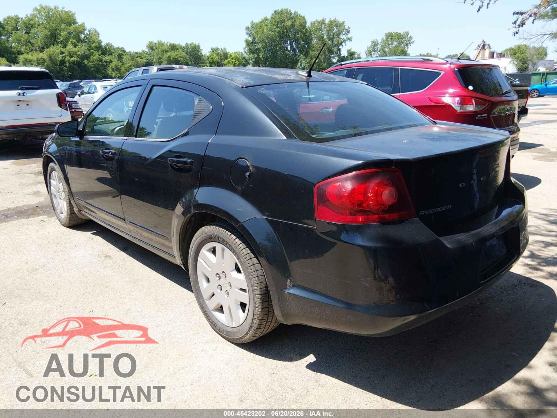 DODGE AVENGER 2011 - 1B3BD4FB6BN545219