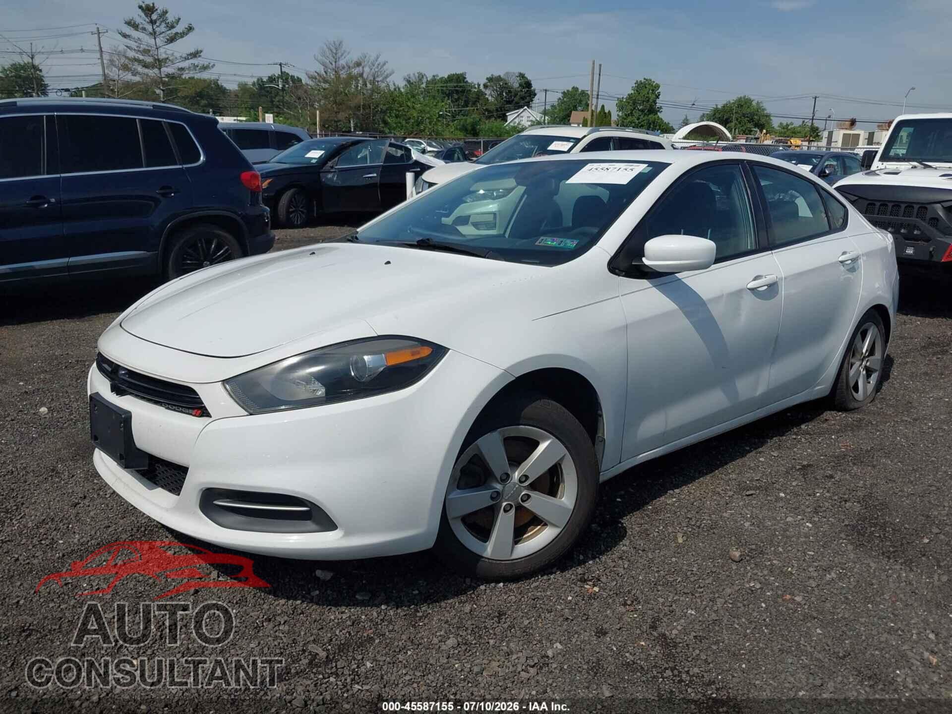 DODGE DART 2015 - 1C3CDFBB3FD140925
