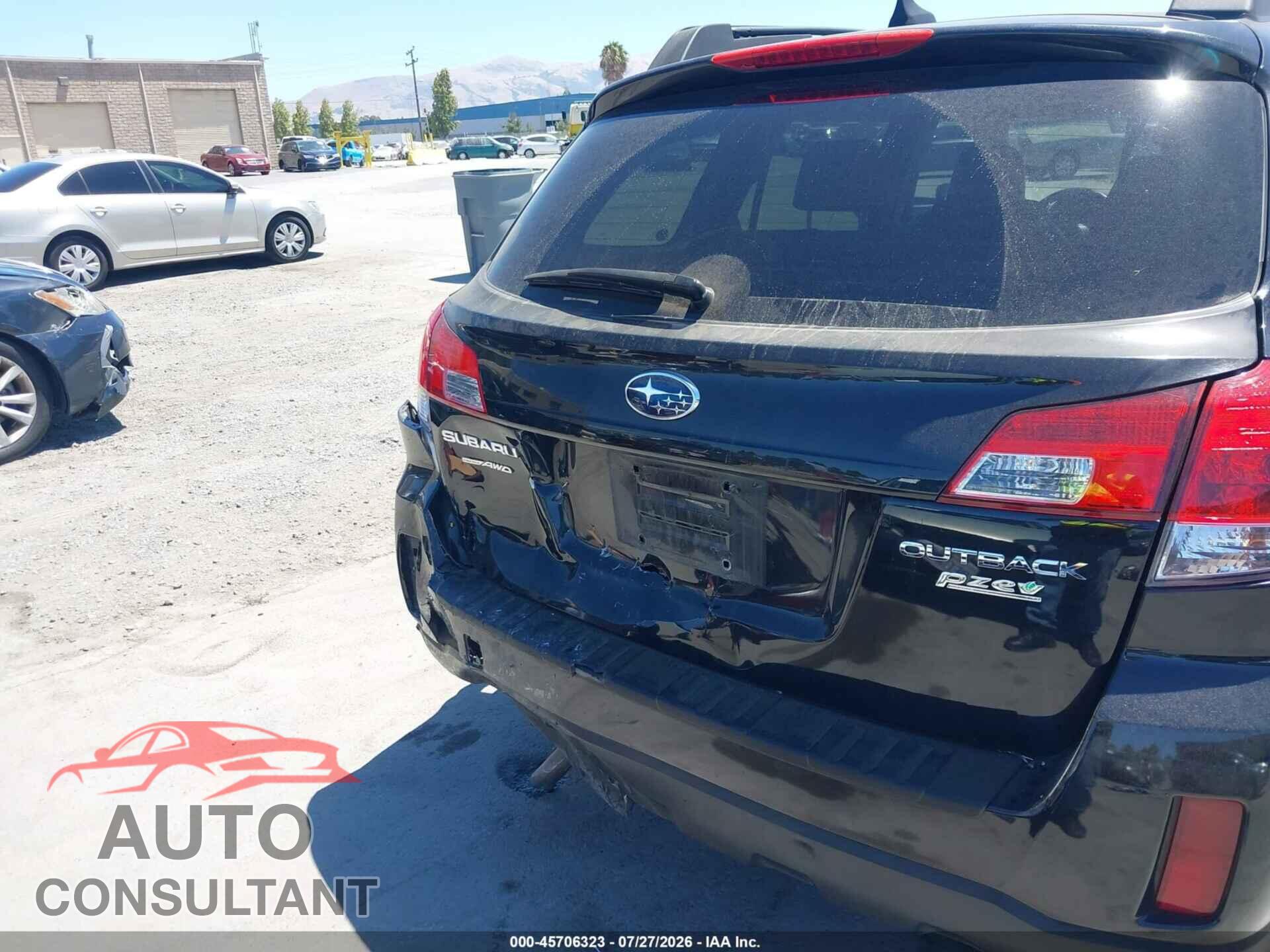 SUBARU OUTBACK 2014 - 4S4BRBLC1E3305217
